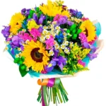 Букет Яркий мир